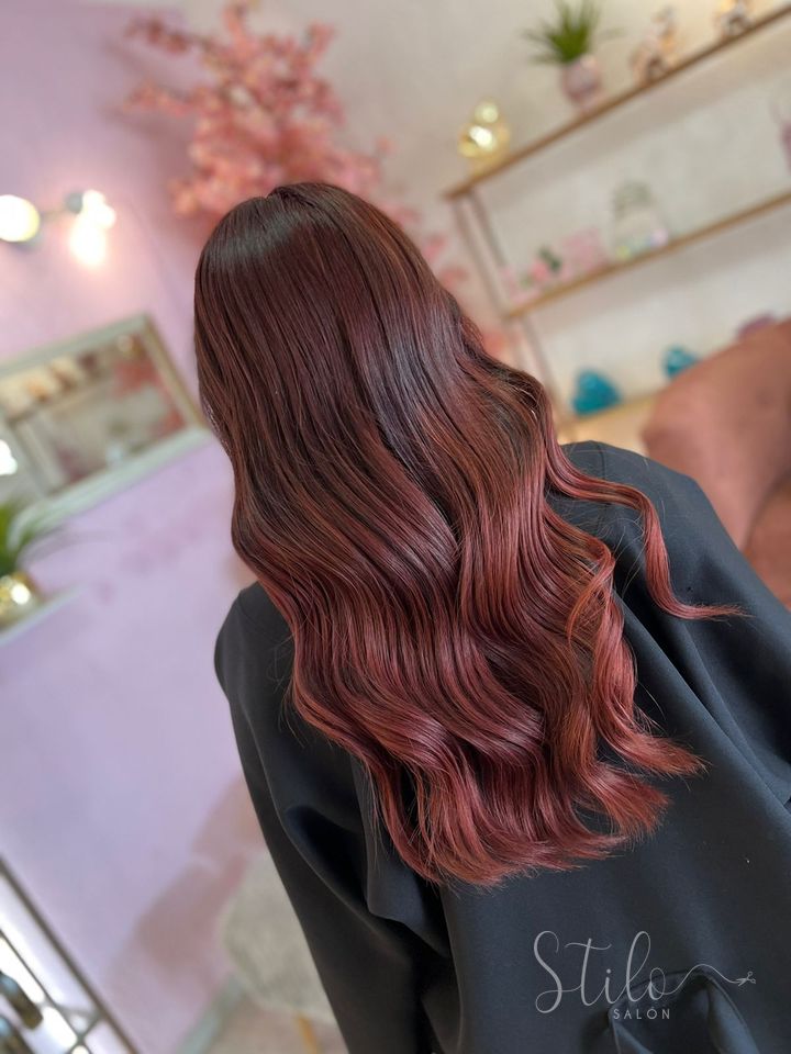Color fantasía hecho en Stilo Salón, Roma Norte, CDMX