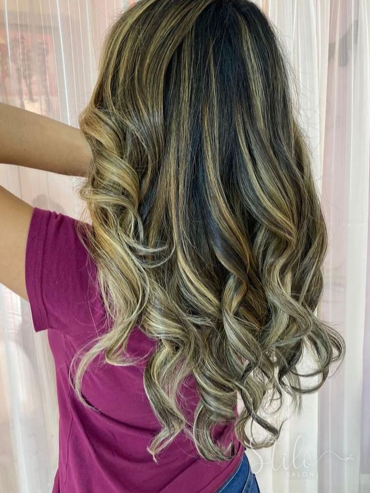 Balayage hecho en Stilo Salón, Roma Norte, CDMX