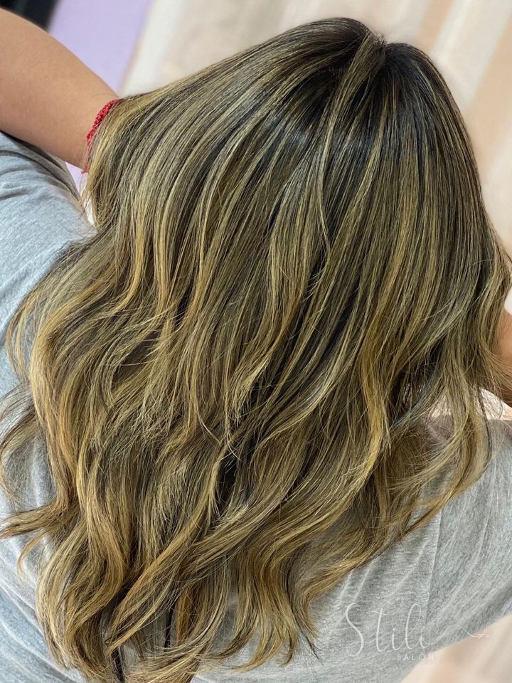 Balayage hecho en Stilo Salón, Roma Norte, CDMX