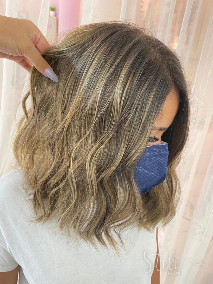 Balayage hecho en Stilo Salón, Roma Norte, CDMX