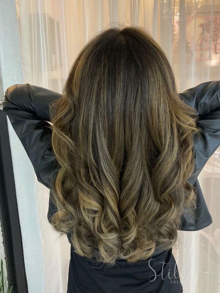 Balayage hecho en Stilo Salón, Roma Norte, CDMX