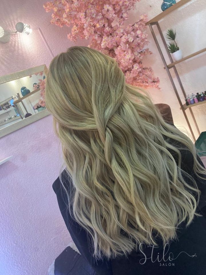 Balayage hecho en Stilo Salón, Roma Norte, CDMX