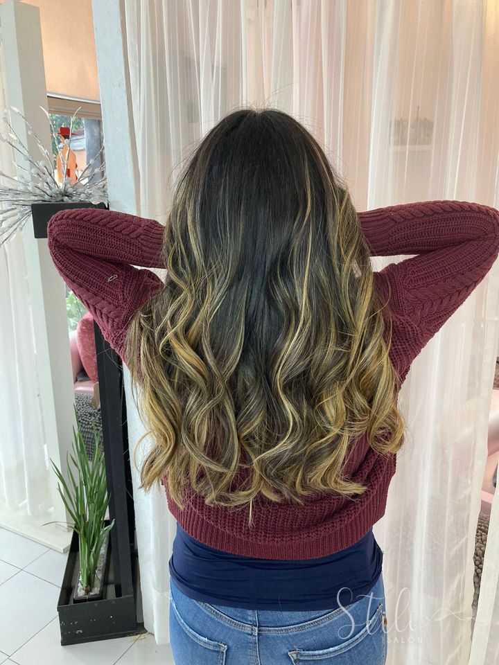 Balayage hecho en Stilo Salón, Roma Norte, CDMX