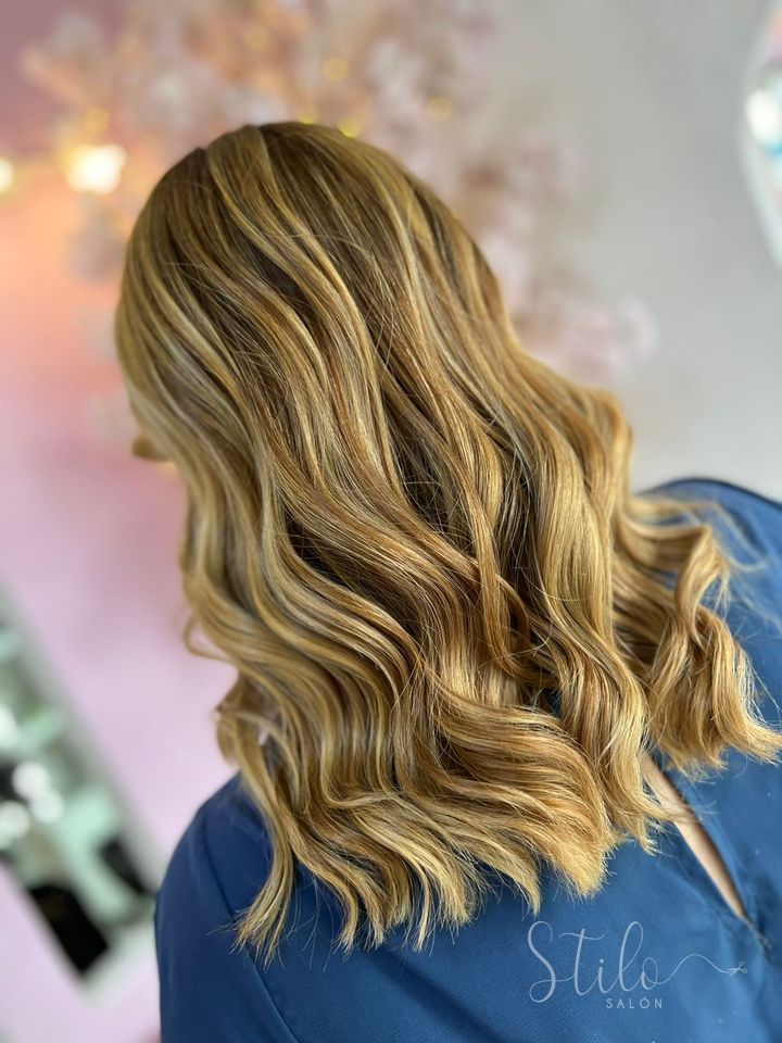 Balayage hecho en Stilo Salón, Roma Norte, CDMX